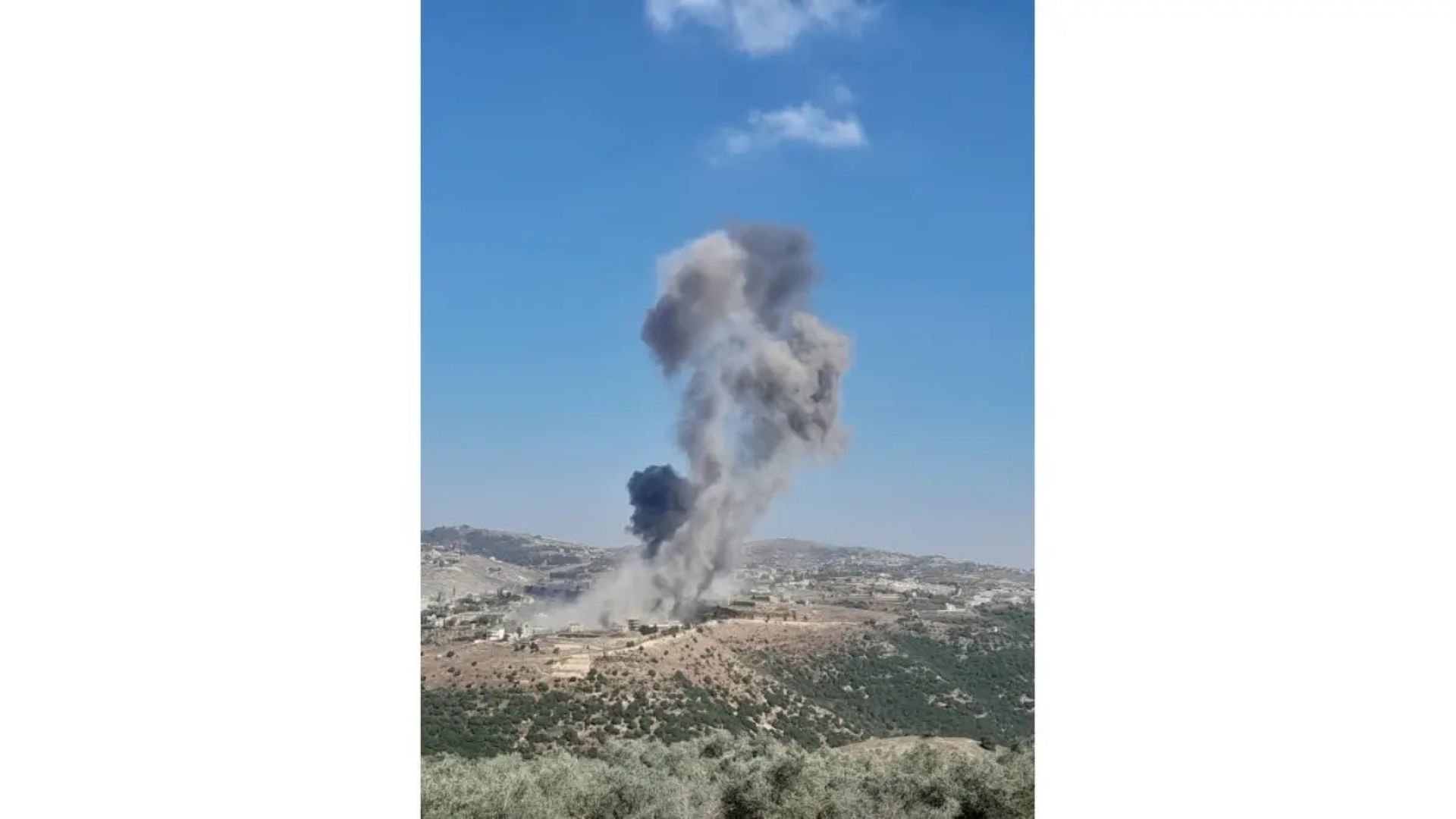 تفجيرات إسرائيلية ضخمة جنوبًا وتحليق فوق بيروت